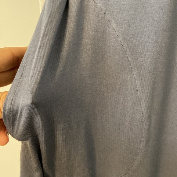 Soma Dress beautiful 45” long brand new with tags gray/bluish color so soft - Picture 4 of 12